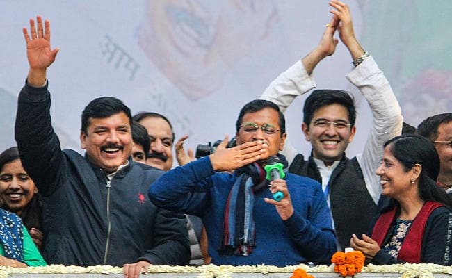 Delhi Election Result 2020 :  आप के संजीव झा सबसे बड़े अंतर से जीते, बिजवासन के उम्मीदवार की जीत का अंतर सबसे कम