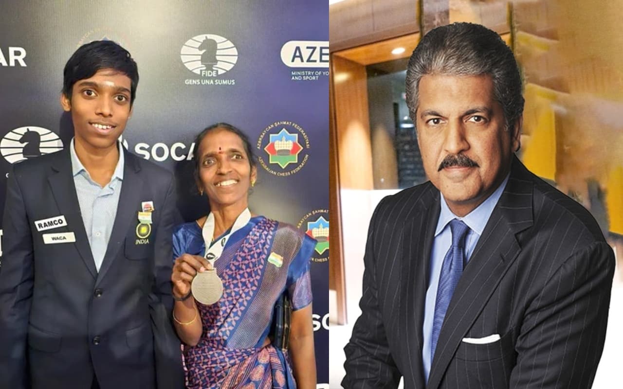 शतरंज के ग्रैंड मास्टर आर प्रज्ञाननंदा को इलेक्ट्रिक 'XUV 400' गिफ्ट करेंगे आनंद महिंद्रा, जानें क्या कहा