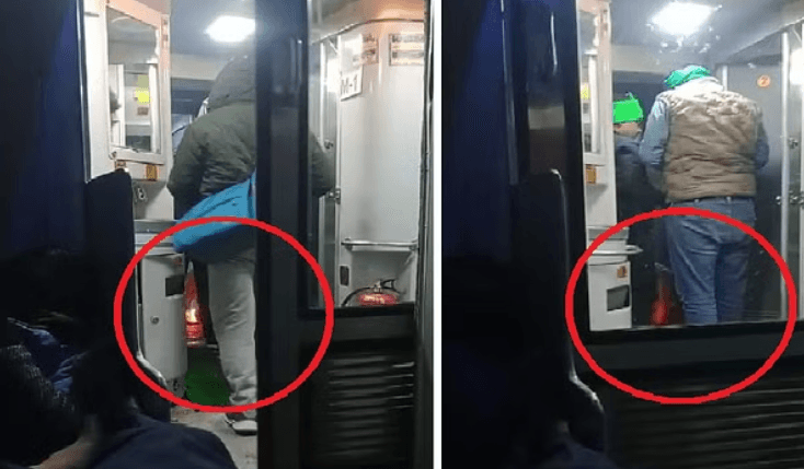 Kanpur News: संगम एक्सप्रेस के AC कोच में किसान नेता ने जलाया अलाव, धुआं देख दूसरे कोच में भागे यात्री