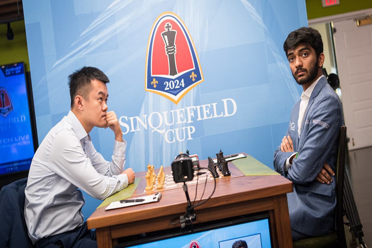 Gukesh vs Ding:विश्व शतरंज चैंपियनशिप का ट्रेलर सिंकफील्ड कप में बराबरी पर समाप्त हुआ