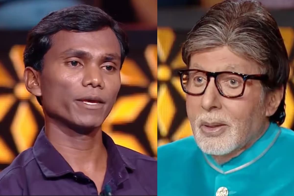 KBC 16:आदिवासी प्रतियोगी बंटी वडिवा ने कहा जीती राशि से परिवार के लिए पक्का मकान बनाऊंगा और ..