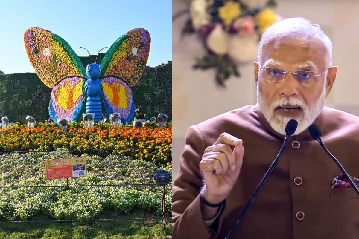 पीएम मोदी ने की अहमदाबाद International Flower Show की तारीफ, देखें तस्वीरें