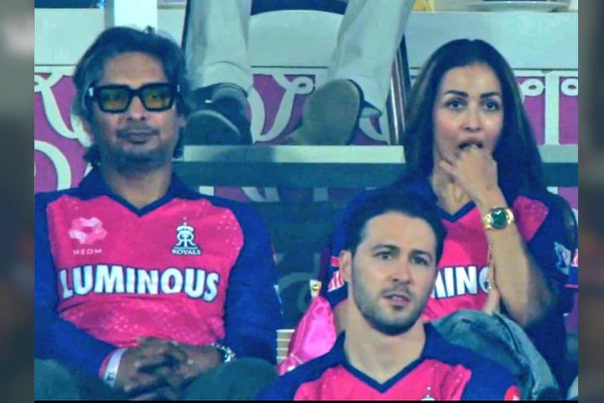 मलाइका अरोड़ा और संगकारा दिखे एक साथ, डेटिंग की उड़ीं खबरें, CSK vs RR मैच की वायरल तस्वीरों ने मचाया तहलका