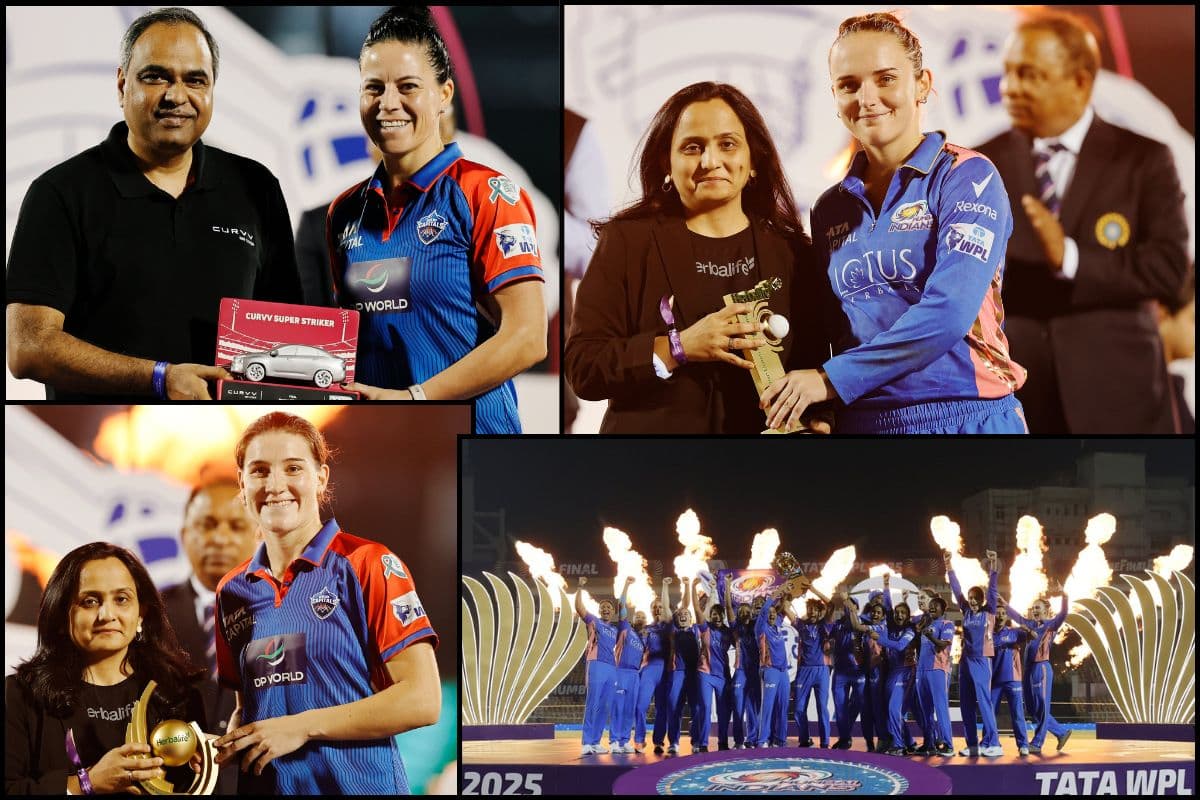 WPL में किसने लगाए सबसे ज्यादा छक्के, किसने पकड़ा बेस्ट कैच, सबको मिले पुरस्कार, देखें पूरी लिस्ट