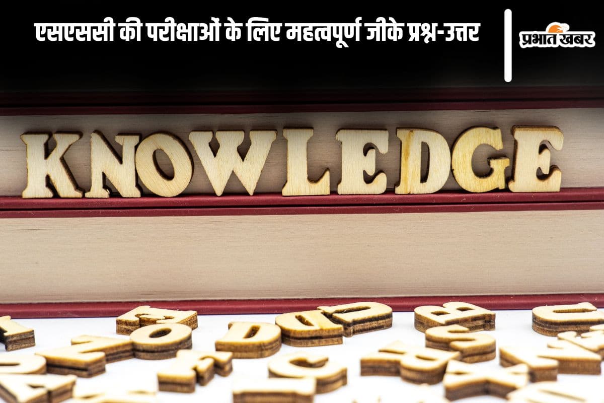 SSC GK Questions in Hindi 2025: एसएससी के लिए महत्वपूर्ण जीके प्रश्न-उत्तर