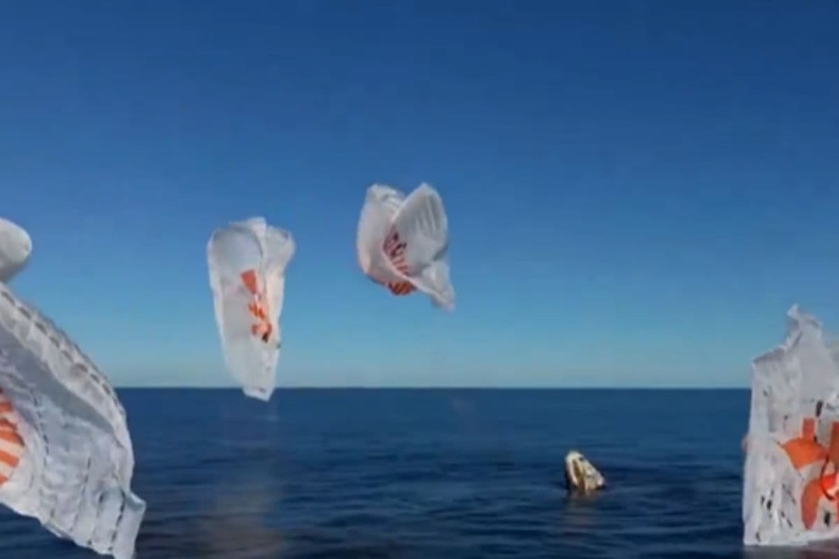 NASA Live Video : सुनीता विलियम्स की सफल लैंडिंग, 286 दिन बाद अंतरिक्ष से लौट आई भारत की बेटी