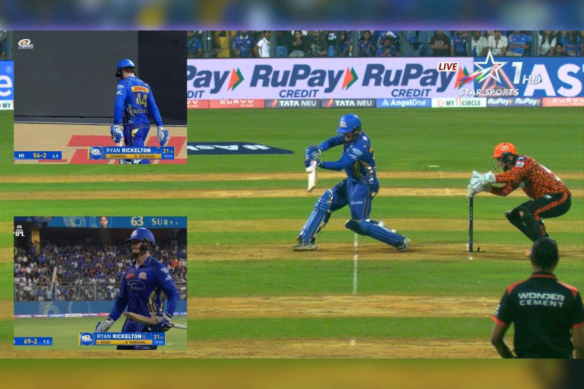 रिकल्टन ने पवेलियन से लौटकर की बल्लेबाजी, वरुण चक्रवर्ती ने उठाए सवाल, कहा- बॉलर की क्या गलती