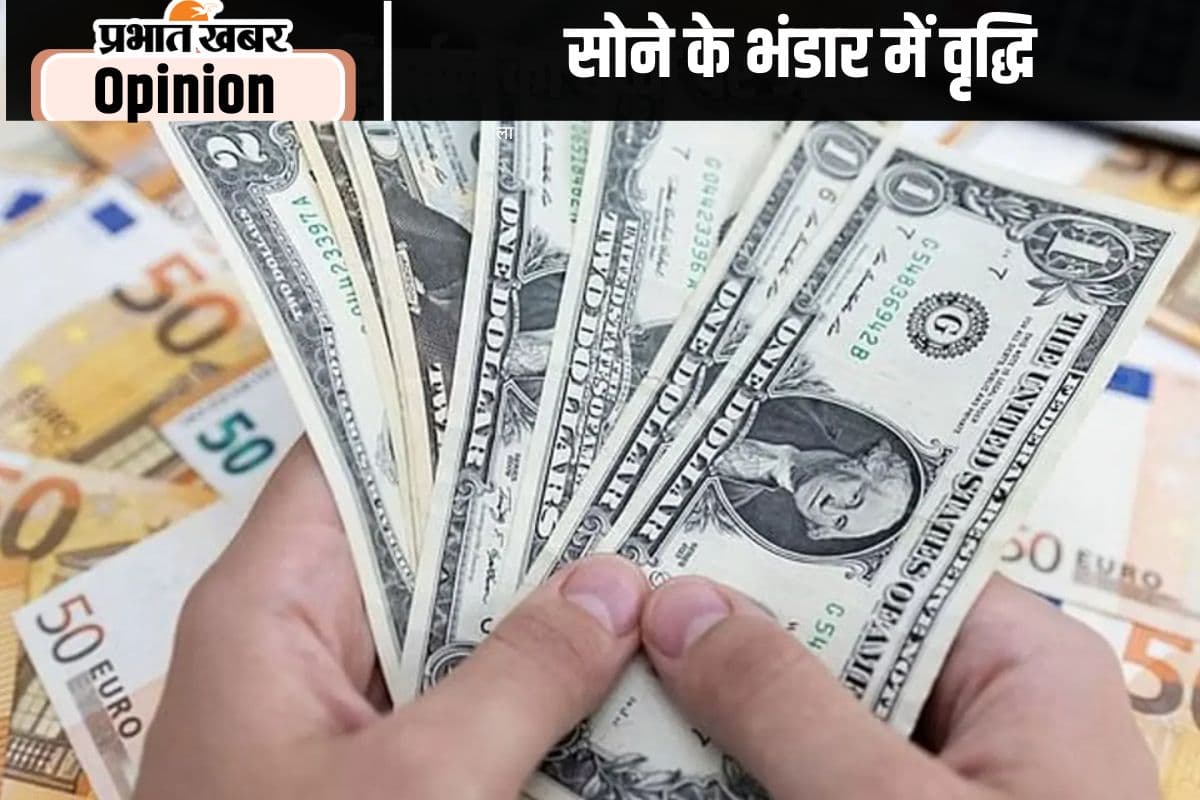 बढ़ता विदेशी मुद्रा भंडार