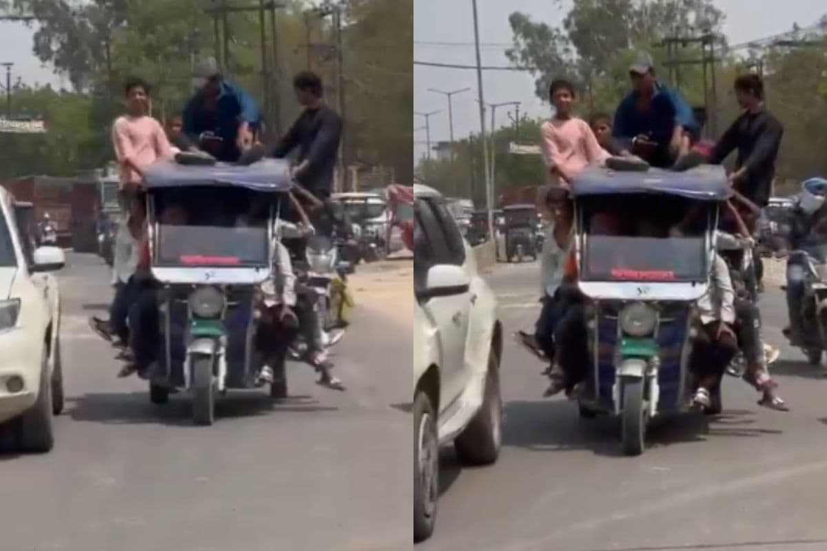 Viral Video: एक ई-रिक्शे में 20 सवारी, पागल ड्राइवर! लापरवाही की सारी हदें पार, देखें वीडियो