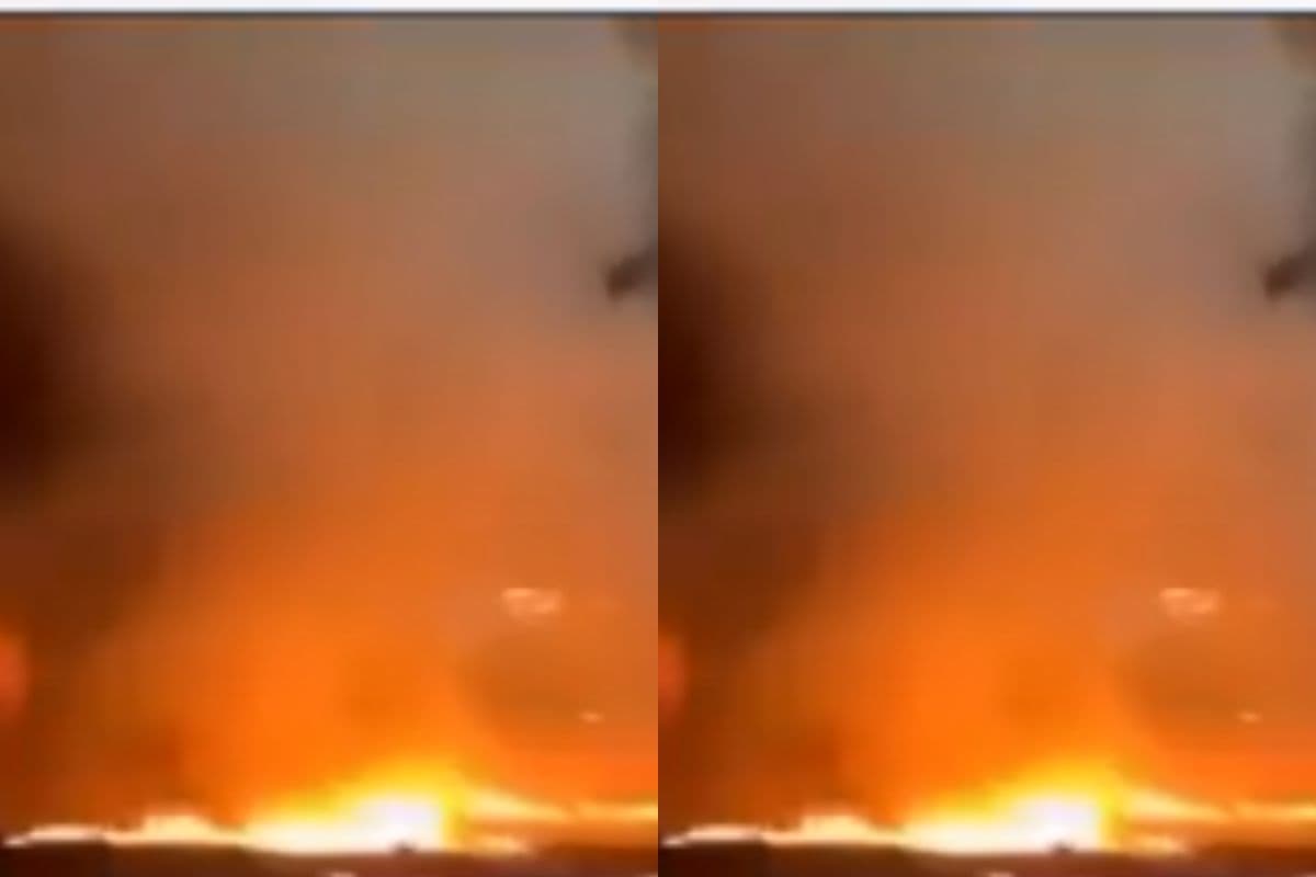 Fact Check : गुजरात के हजीरा पोर्ट पर हमले का वीडियो फर्जी, जानें कैसे