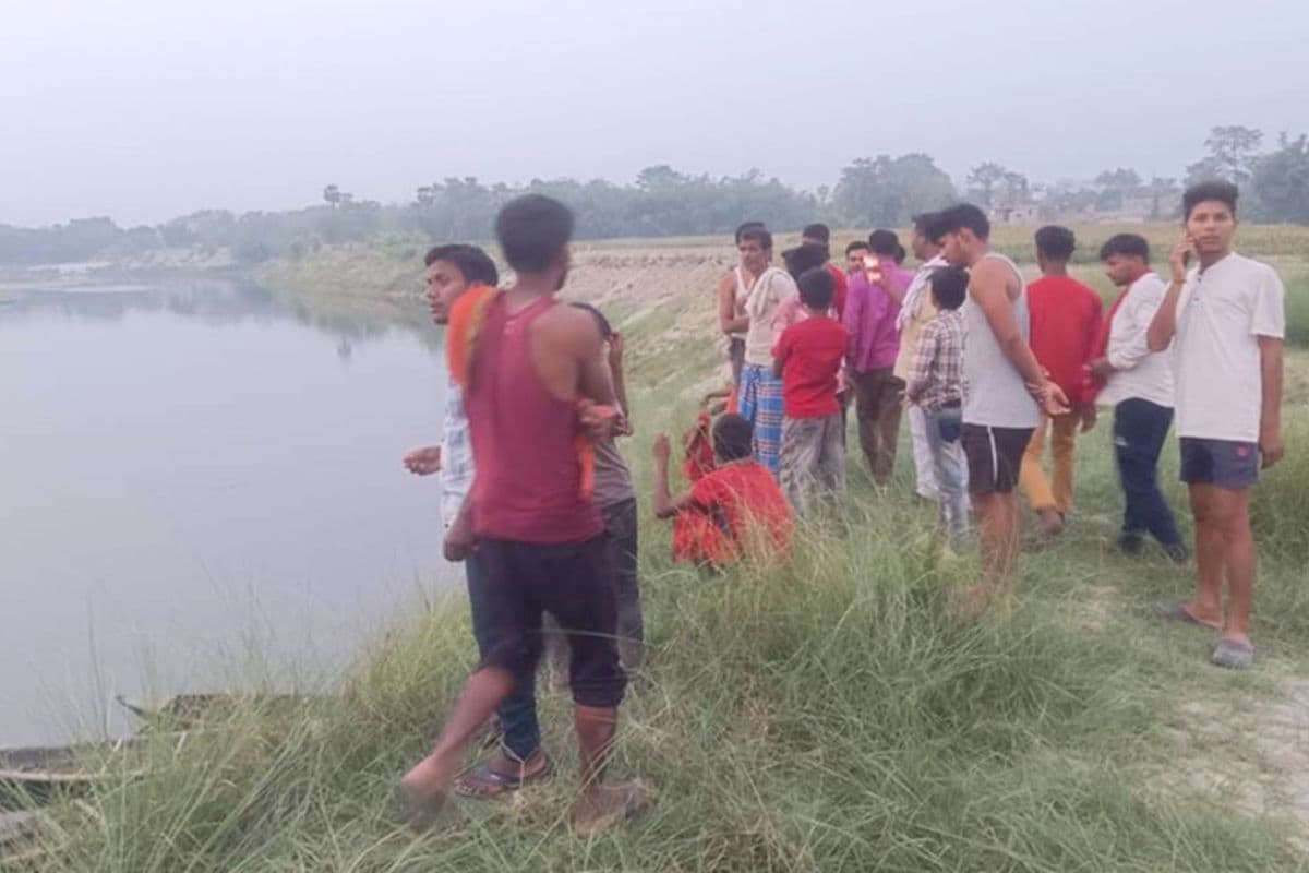 बिहार के मोतीहारी में दो भाई-बहन समेत तीन बच्चे डूबे, बूढ़ी गंडक में नहाने के दौरान हुआ हादसा
