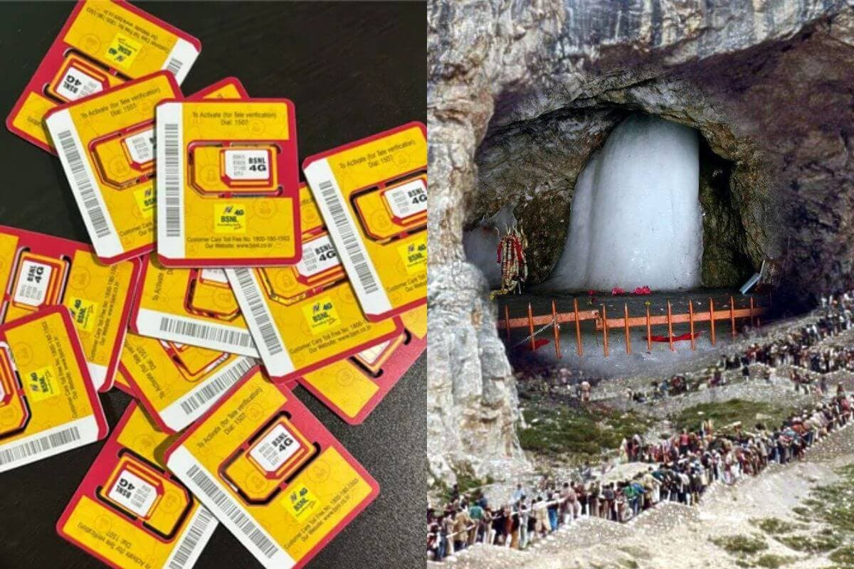 BSNL ने अमरनाथ यात्रियों को दिया तोहफा, मात्र ₹196 में पेश किया यात्रा सिम, जानें खासियत