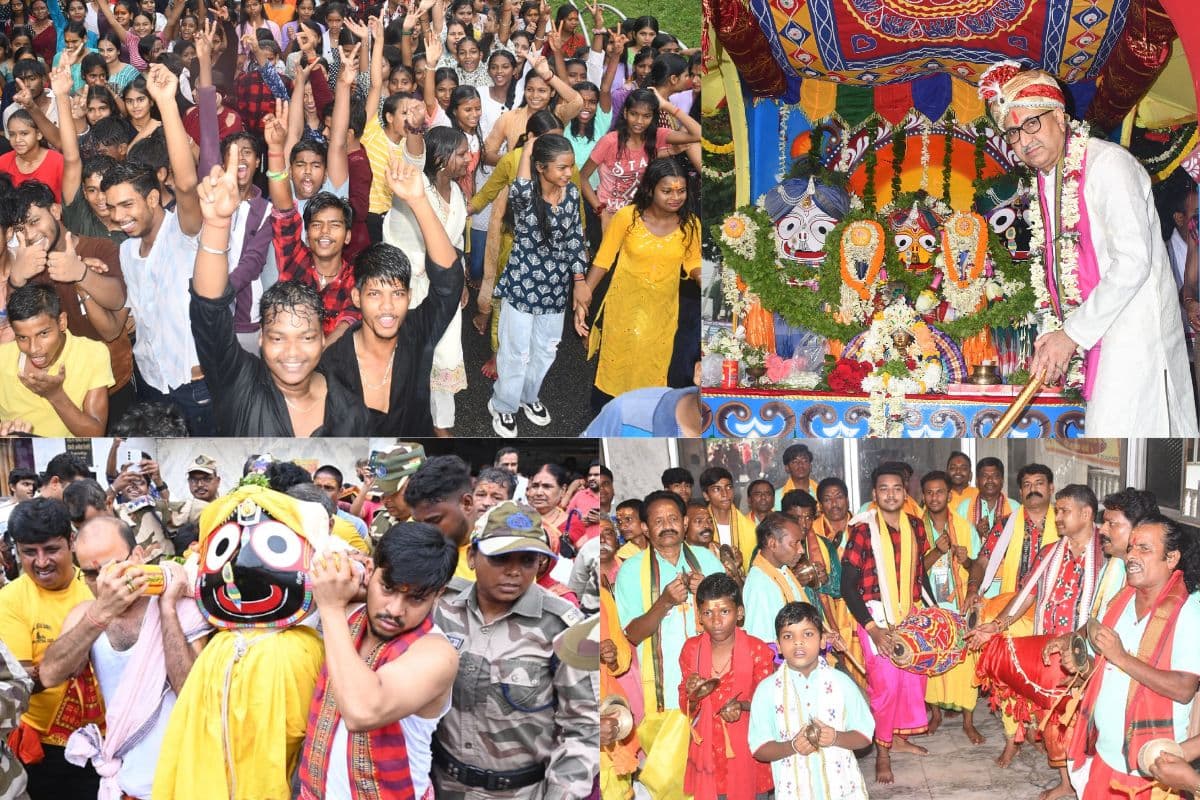 Ghurti Rath Yatra 2025: मौसीबाड़ी से अपने धाम लौटे भगवान जगन्नाथ, गूंजे जयकारे, बहुड़ा यात्रा में दिखा श्रद्धालुओं का उत्साह