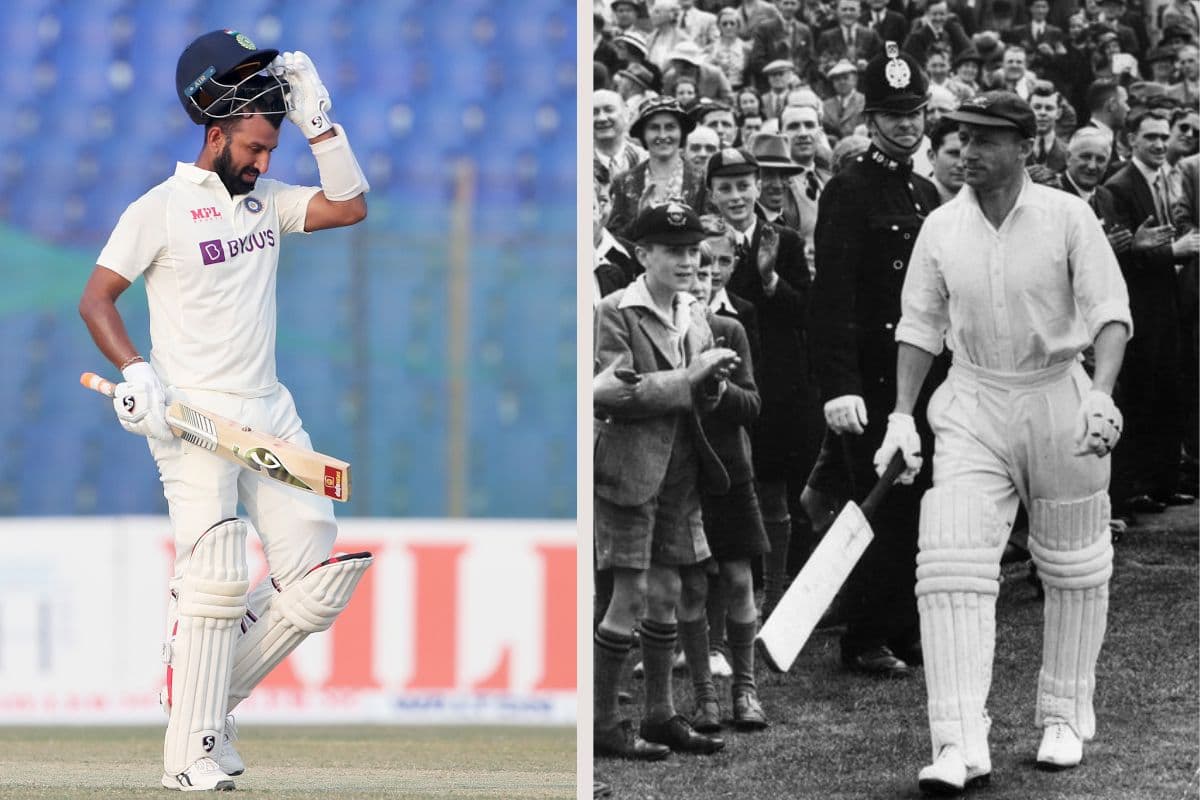 डॉन ब्रैडमैन के बाद क्रिकेट में डेब्यू करने वाले टेस्ट में नंबर 3 पर सफल बल्लेबाजों की लिस्ट में कहा हैं पुजारा