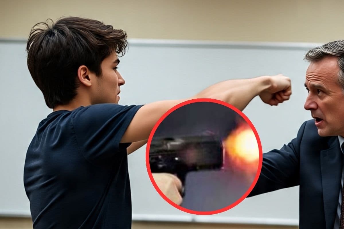 Student Shot Teacher : छात्र ने टीचर को मार दी गोली, लंच बॉक्स में छुपाकर लाया था तमंचा