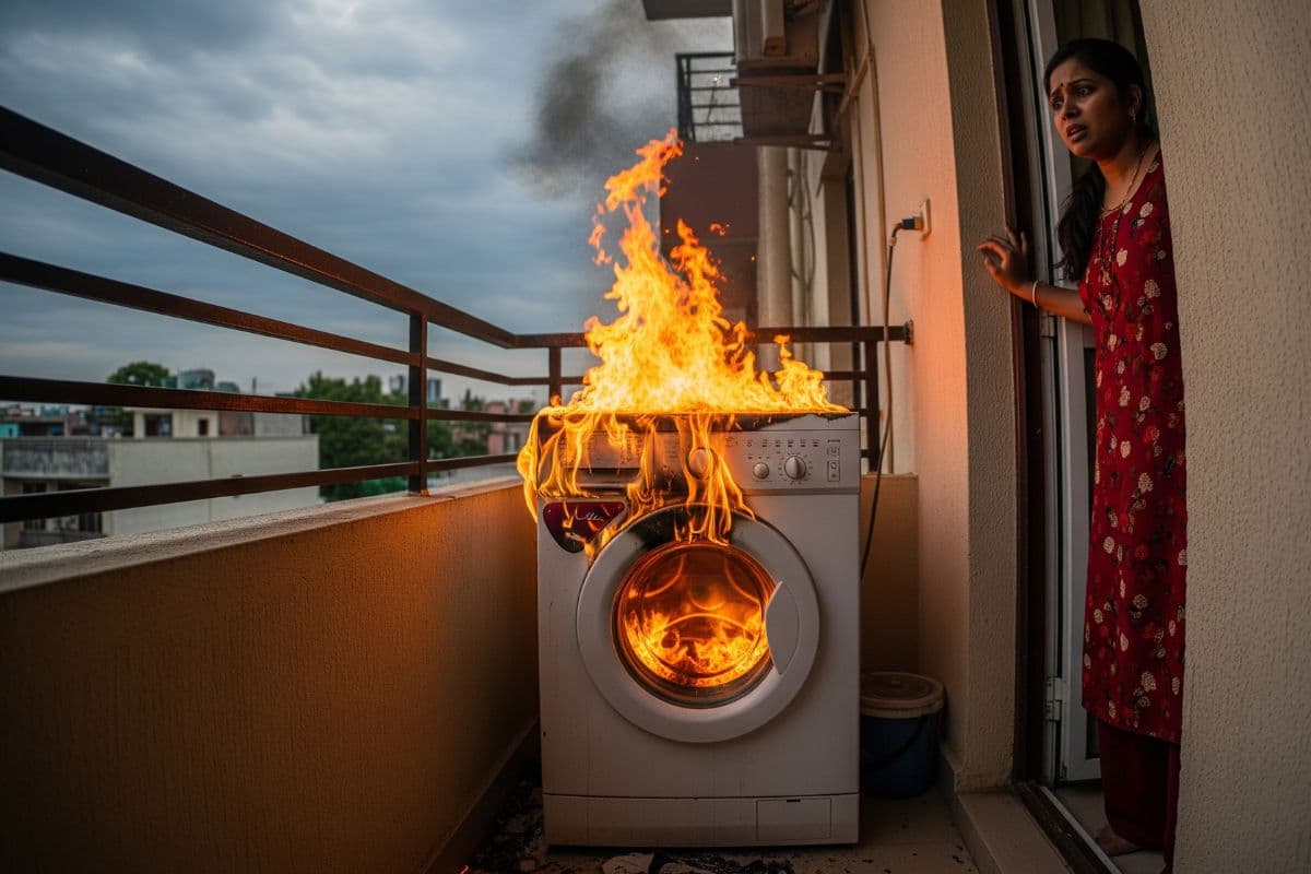 बरसात में वॉशिंग मशीन चलाते समय न करें ये गलतियां, ऐसे फुंक जाएगी मोटर कि कबाड़ी वाला मुफ्त में भी नहीं लेगा