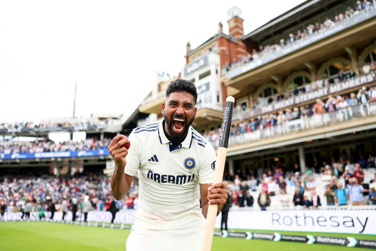 मोहम्मद सिराज को मिला ICC का बड़ा अवॉर्ड, इंग्लैंड में दमदार प्रदर्शन के दम पर जीता खिताब