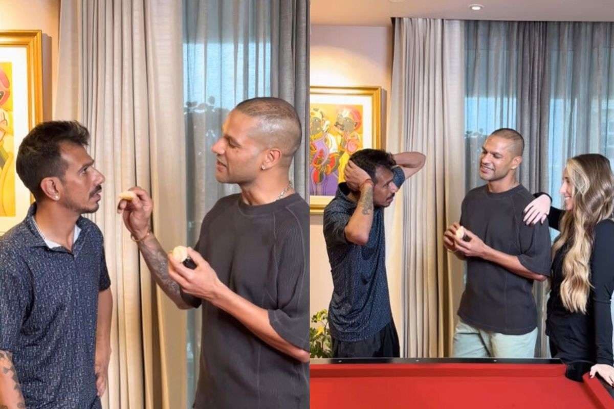 Video: पहले मेरी शादी तो हो जाए, शिखर और चहल के बीच की बातचीत का ये वीडियो सोशल मीडिया पर मचा रहा तहलका