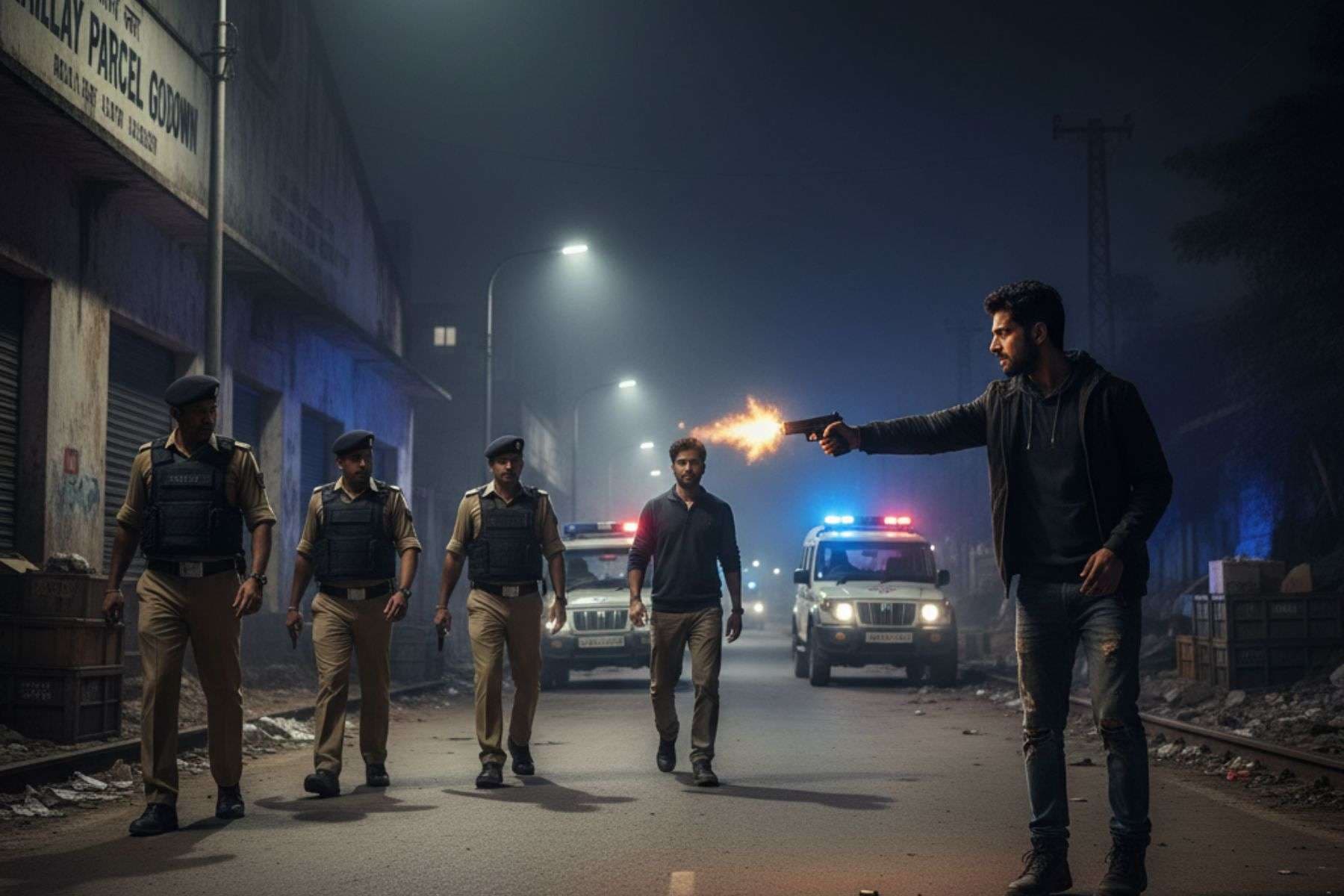 बिहार में ‘सम्राट मॉडल’ की दहाड़! अपराधी की गोली से घायल होने के बाद भी डटी रही पुलिस, आरोपी गिरफ्तार  