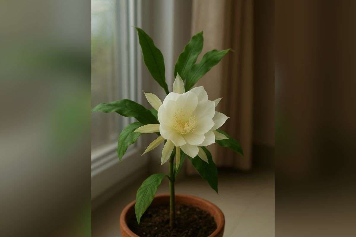 How To Grow Brahma Kamal: ब्रह्मकमल पौधा घर में कैसे लगाएं, जानिए मिट्टी, पानी और धूप का सही तरीका