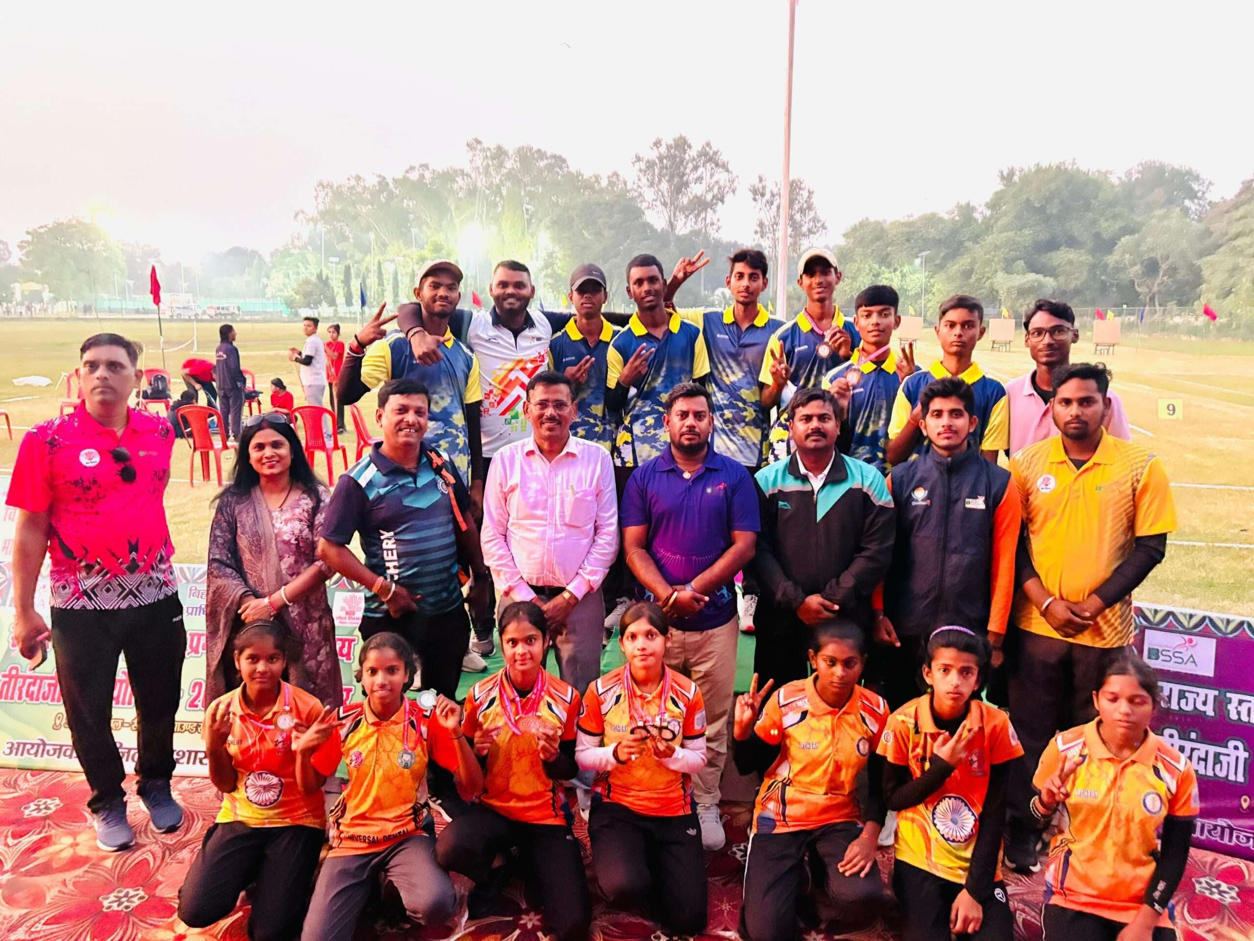 मगध के तीरंदाजों ने राज्यस्तरीय प्रतियोगिता में जीते नौ गोल्ड सहित 21 पदक