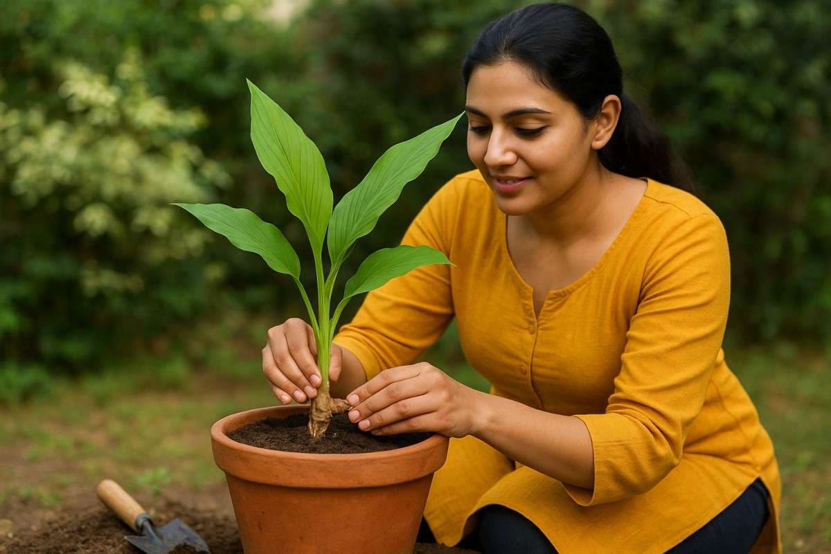 Gardening Tips: घर पर ही शुद्ध हल्दी उगाने की ये है सबसे आसान तरीका, जानें स्टेप-बाय-स्टेप प्रोसेस