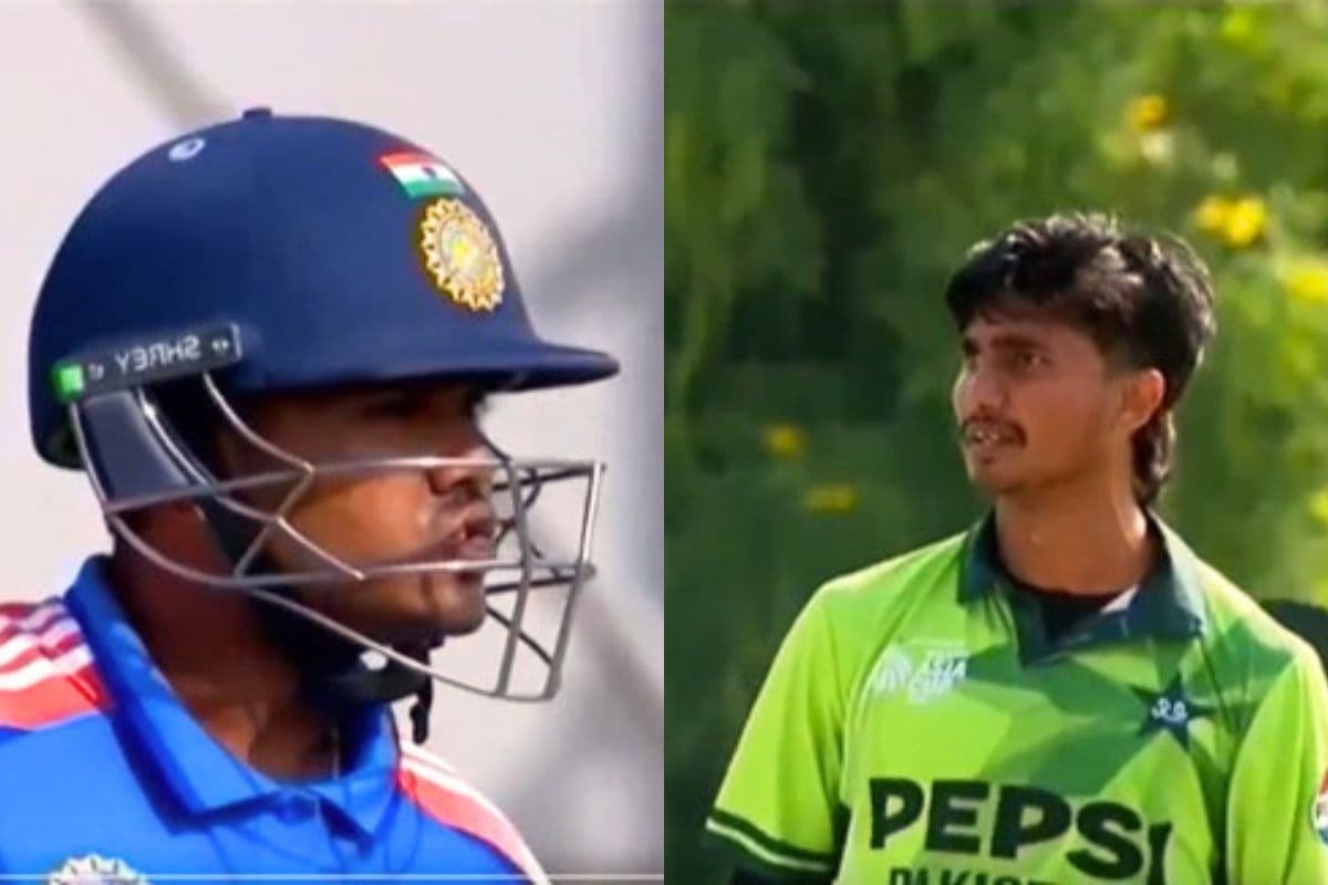 अंडर 19 एशिया कप फाइनल में हाई वोल्टेज ड्रामा, आयुष म्हात्रे से भिड़ा पाकिस्तानी गेंदबाज, Video Viral