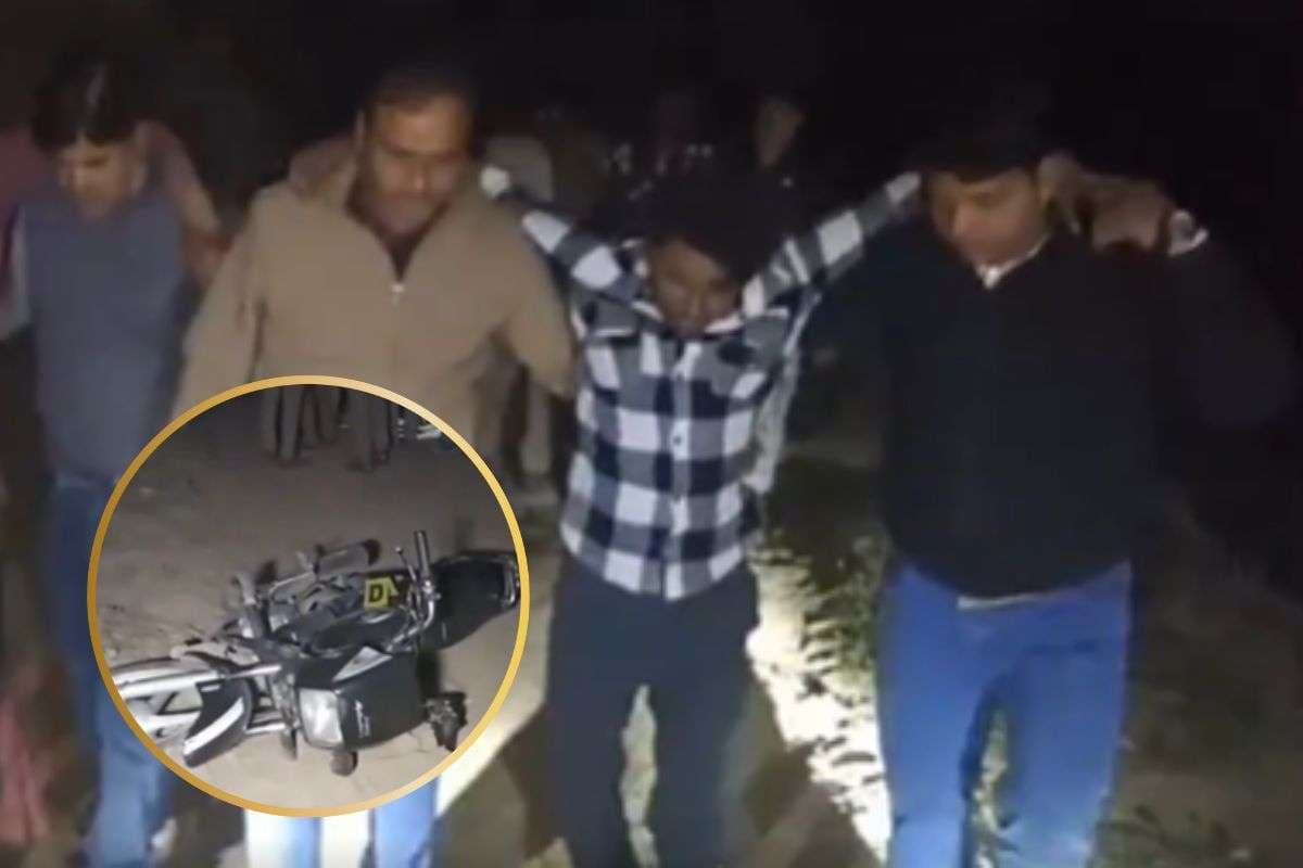 UP Encounter : पुलिस ने मारी गोली, लंगड़ाने लगा अपराधी, देखें वीडियो