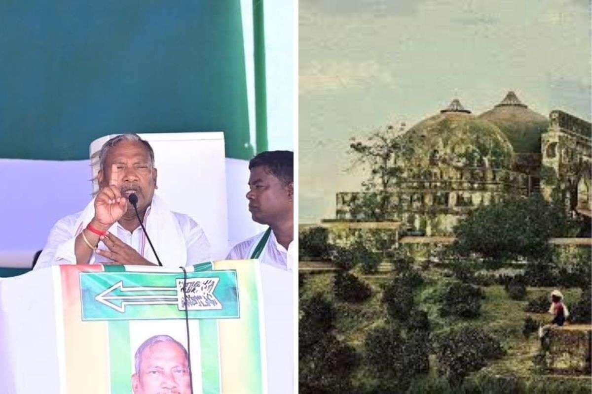बाबरी मस्जिद के दोबारा बनाए जाने के समर्थन में आए जदयू के सांसद, कह दी ये बड़ी बात, देखें वीडियो 