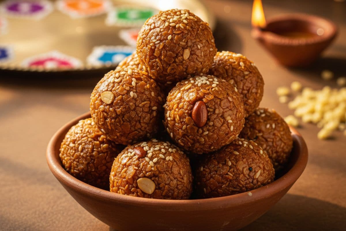Makar Sankranti Laddu Recipe: कुरकुरे चिउड़ा के लड्डू बनाने की सबसे आसान रेसिपी