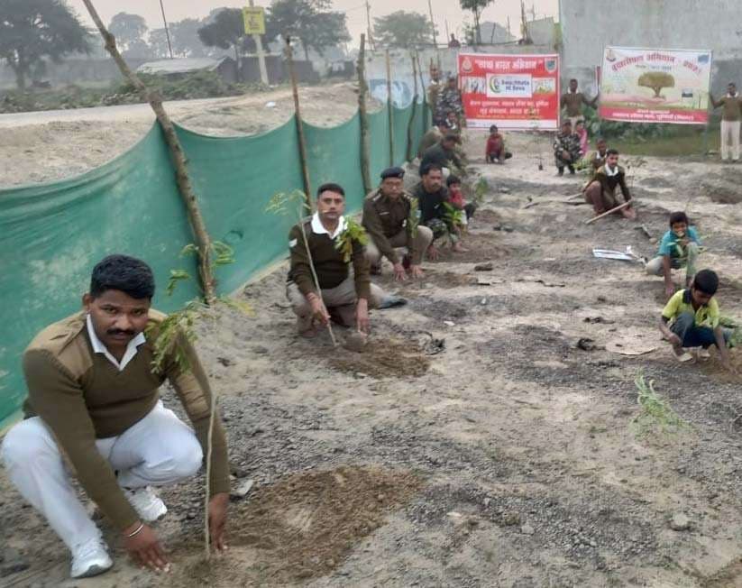 एसएसबी ने किया पौधरोपण अभियान का आयोजन