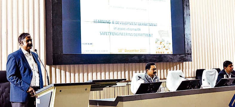 Rourkela News: ज्ञान, तत्परता और सतर्कता ही सुरक्षित कार्य वातावरण की आधारशिला : सुदीप चौधरी