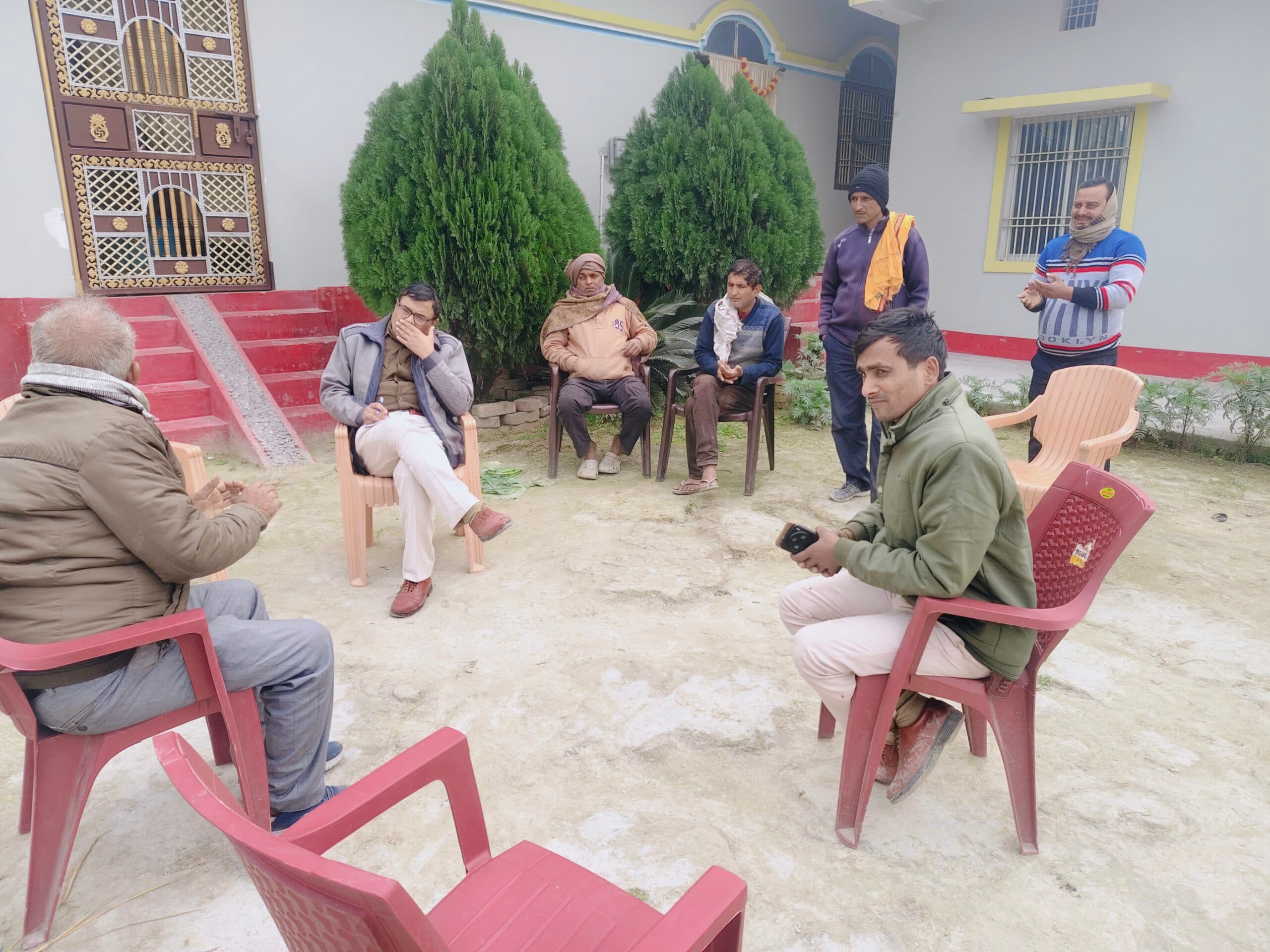 hajipur news. जमीन बंटवारे से नाराज भतीजे ने गोली मारकर चाचा को किया घायल, प्राथमिकी