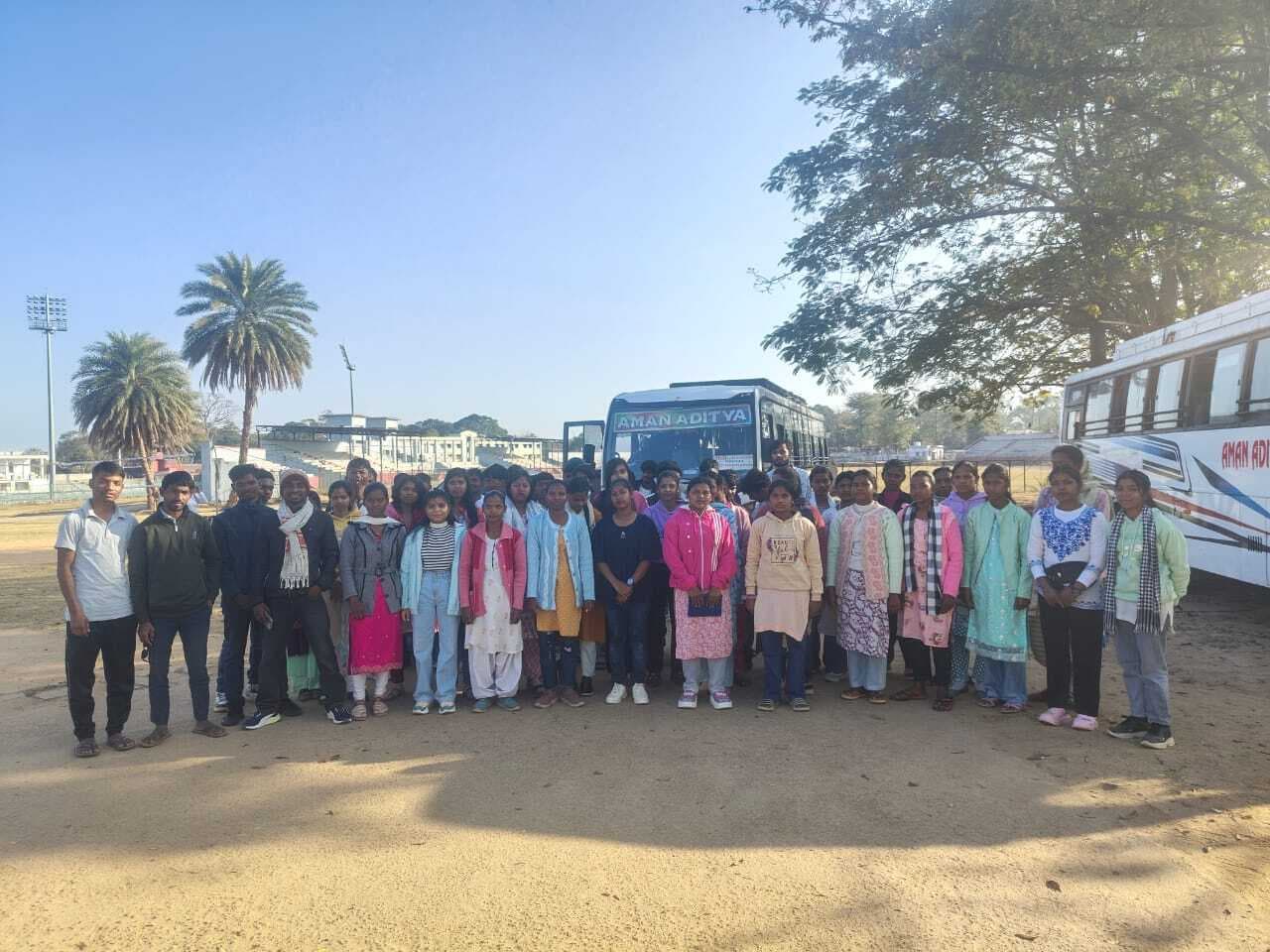 एबीवीपी के प्रांत अधिवेशन के लिए रवाना