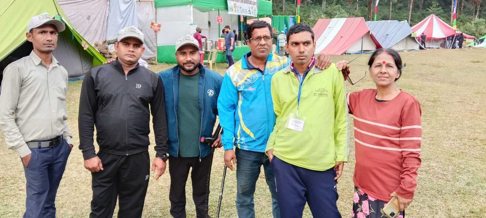 Adventure and nature camp: एडवेंचर कैंप में शहर चार स्पेशल एथलीट हुए शामिल