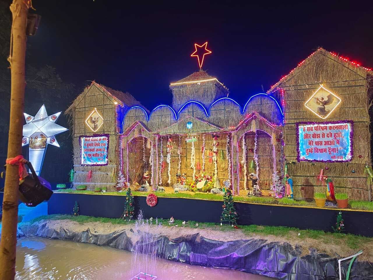 Darbhanga News : श्रद्धा एवं भक्ति भाव से मनाया गया प्रभु यीशू का जन्मोत्सव