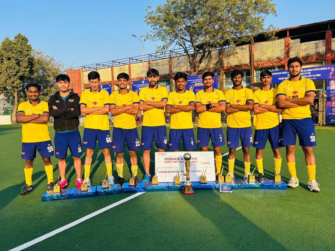 Naval tata hockey academy runners up : नवल टाटा हॉकी एकेडमी बनी उपविजेता