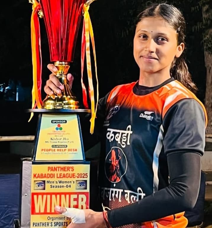 कबड्डी में राष्ट्रीय फलक पर परचम लहराएगी गुलाबबाग की बेटी गुनगुन कुमारी