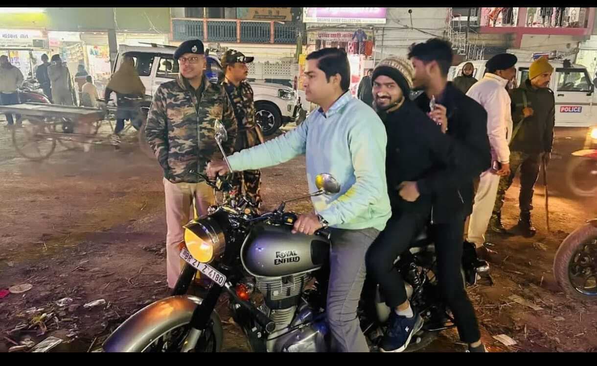 यातायात व्यवस्था सख्त, खुद सड़क पर उतरे एसपी, लगातार चल रहा वाहन चेकिंग अभियान