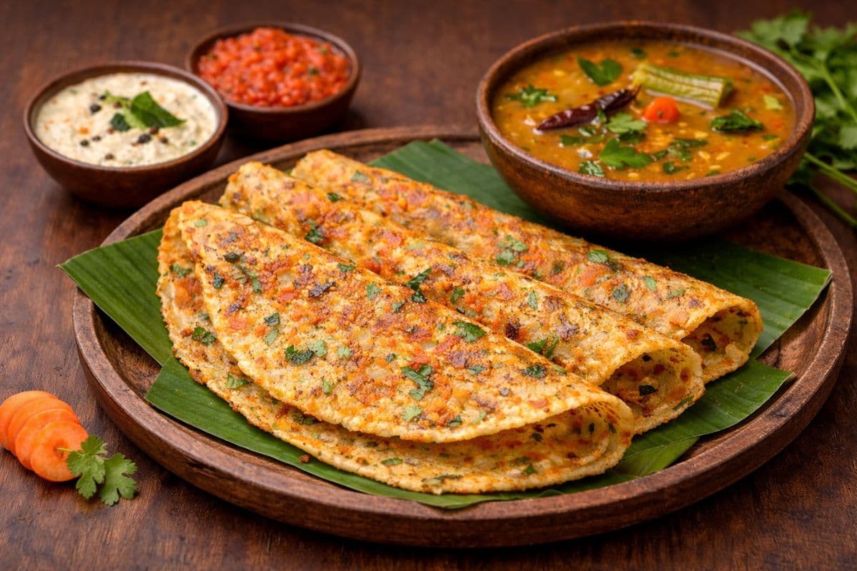 Gajar Dosa Recipe: चना, चावल नहीं अब गाजर से बनाइए स्वादिष्ट डोसा, मेहमान भी पूछेंगे रेसिपी