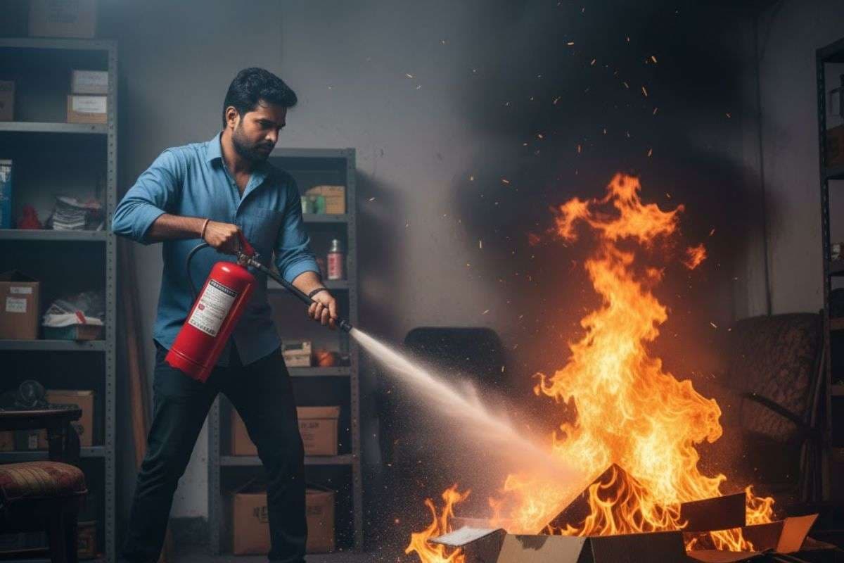 आग बुझाने में कौन सी गैस काम आती है, समझें फायर पर कंट्रोल का साइंस