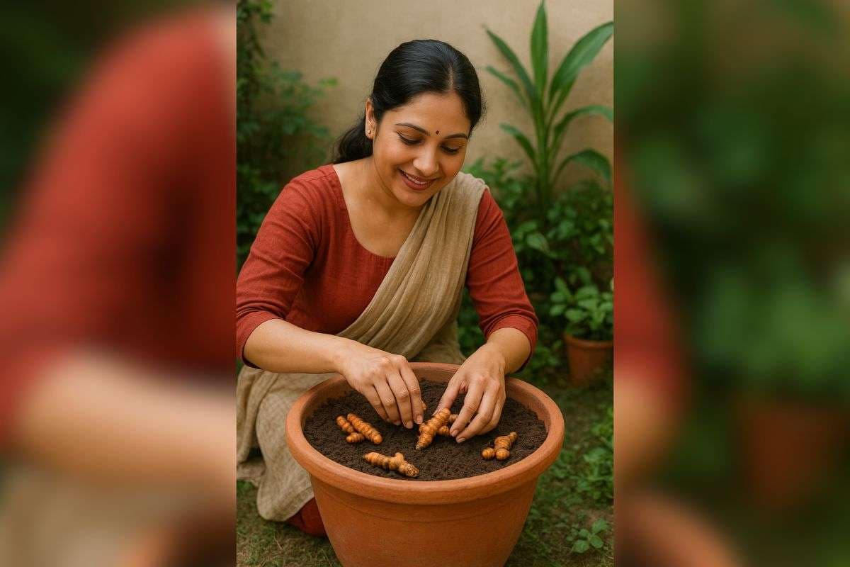 How To Grow kachchi Haldi: कच्ची हल्दी घर पर उगाना हुआ आसान, जानें गमले में लगाने का सही तरीका 