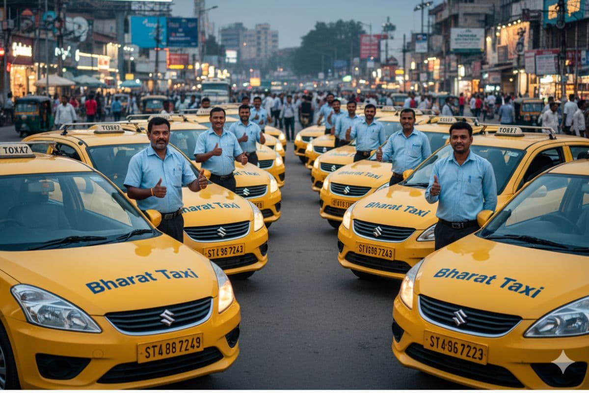1 जनवरी 2026 से शुरू हो रही Bharat Taxi, जानें Ola, Uber और Rapido से कितनी अलग है ये सर्विस