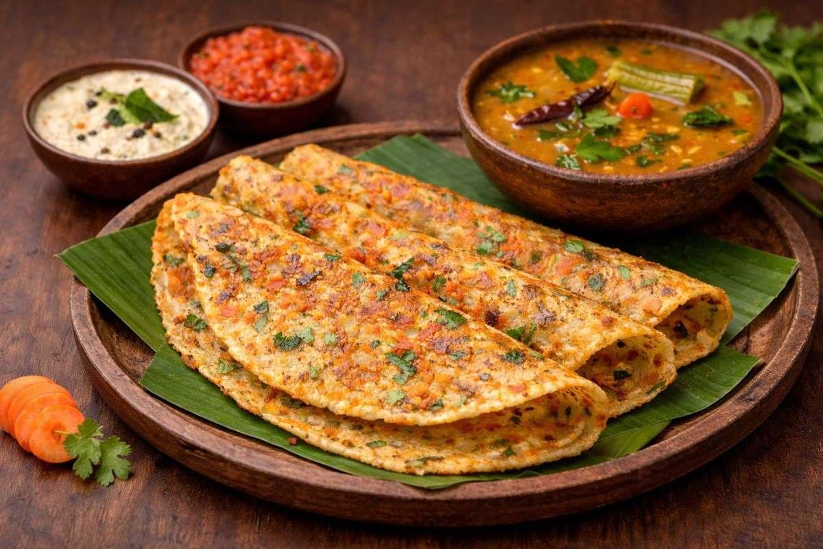 Gajar Dosa Recipe: चना, चावल नहीं अब गाजर से बनाइए स्वादिष्ट डोसा, मेहमान भी पूछेंगे रेसिपी