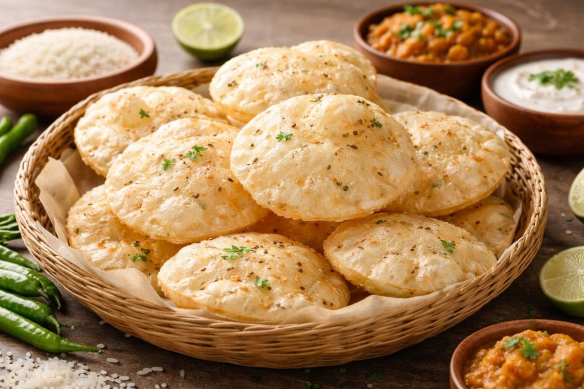 Rice Flour Puri Recipe: बिना मैदा और गेहूं के भी बनती हैं परफेक्ट पूरियां, चावल के आटे से बनाएं ये ग्लूटेन-फ्री रेसिपी