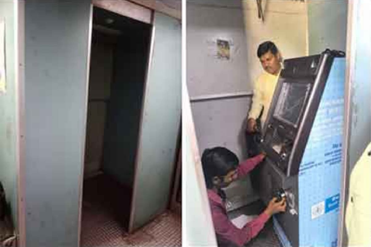 चलती ट्रेन में नहीं होगी पैसों की दिक्कत, रेलगाड़ी में लग गई पहली एटीएम