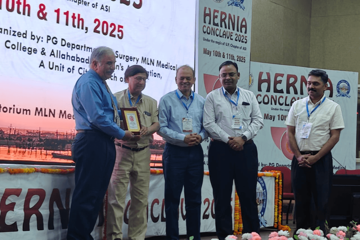 लैप्रोस्कोपिक हर्निया सर्जरी पर राष्ट्रीय संगोष्ठी हुई आयोजित, विशेषज्ञों ने साझा किए अद्यतन अनुभव