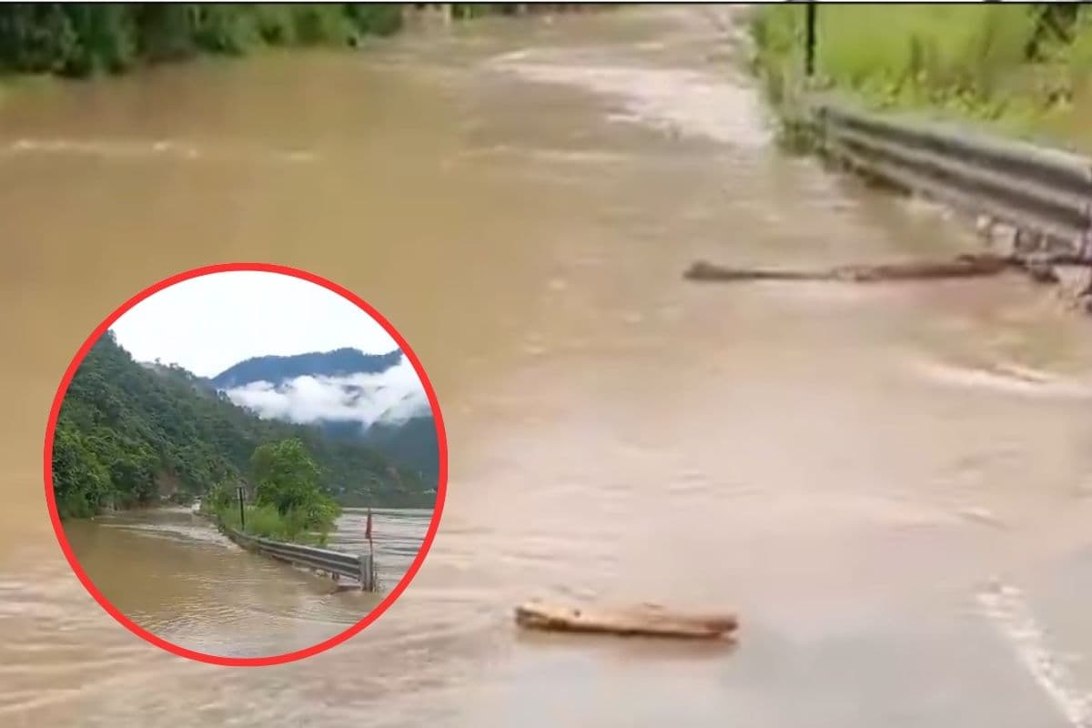 Watch Video : बद्रीनाथ हाईवे अलकनंदा नदी में डूबा, डरावना वीडियो आया सामने