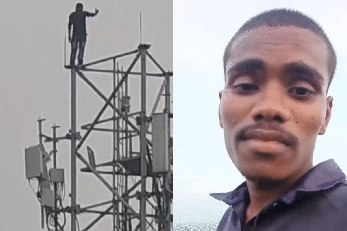 इश्क के जुनून का खौफनाक अंजाम, शादीशुदा महिला के प्यार में मोबाइल टावर से कूदा युवक