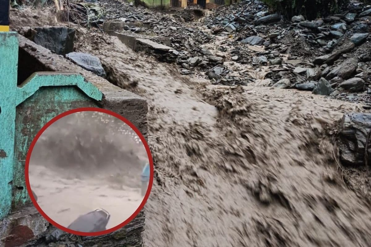Watch Video : उत्तरकाशी में फिर बादल फटा, पहाड़ से उतरा सैलाब, डरावना वीडियो आया सामने